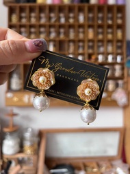 獨家貨品  UV膠蝴蝶結耳環 耳環 禮物 手作耳環