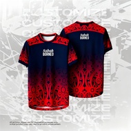 Jersey for Men Women Fully Sublimation Printed Malaysian Borneo Sabah Team Uniform 3D printing polye