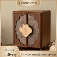 Wood Solid Jewellery Box Exquisite Jewellery Organiser Chinese Style Jewellery Box Organiser