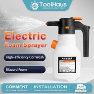 Electric Foam Sprayer 2L Car Wash Foam Bottle Hight Foam Pressure Washer Car Shampoo Spray Car Elect