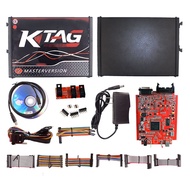 ECU Programmer 2.80 KESS V5.017 KTAG V7.020 EU Red K-TAG V7.020 4 LED 2.25 SW Online  Master K-ESS 5