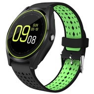 V9 Bluetooth Smartwatch Camera Fitness Tracker Reminder MP3 MP4 Call Whatsapp FB SIM TF Card Bracele