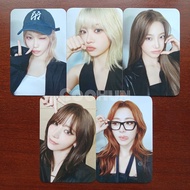 Le Sserafim Hot Counting Stars FS Official Photocard Chaewon Eunchae Kazuha Sakura Yunjin