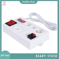 (xiu988) E27 B22 E14 Lamp Bulb Tester LED Light Voltage Power Quick Test Box Fast Testing with Power