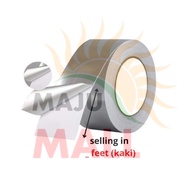 (1FT) 2" Aluminium Foil Tape/Penampal Periuk / TAPE PERIUK / Gum Periuk By Majumall.my