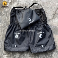 Black Ya**k Waterproof Boot Gaiter Gaiter Shoe Protector Outdoor Footwear Gaiter Foot Protector Gait