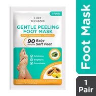Luxe Organix Gentle Peeling Foot Mask