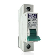 MAXGUARD 1 POLE MCB 6A 10A 16A 20A 32A