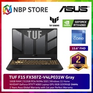 Asus TUF F15 FX507Z-V4LP031W 15.6" FHD 144Hz Gaming Laptop Mecha Gray ( i7-12700H, 16GB, 512GB SSD, RTX4060 8GB, W11 )