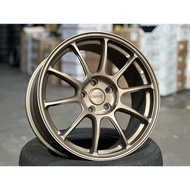 NEW 18X8.5J AOW ZE40 Rim (set of 4) Bronze 5X112 for Golf MK6 MK7 MK8 A3 S3 TT W176 W117 W177 W118