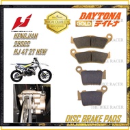 HENGJIAN DISC BRAKE PADS HENGJIAN 250CC HJ 2T V2 250CC HJ 4T V2 DIRT BIKE GOLD QUALITY BRC