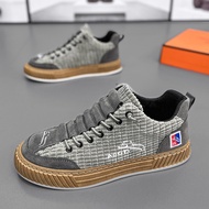 Summer All-Matching Corduroy Casual Flat Skateboard Shoes Slip-on Lofter Old Beijing Cloth Shoes Lig