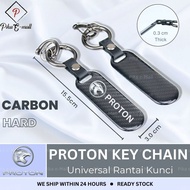 Proton Car Keychain Carbon Penggantung Kunci Kereta Saga VVT Saga Mc2 Persona Iriz x50 x70 x90 s70 Exora Accessories