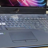 ASUS  槍神2S PLUS I7-8750H 4G NA 500G RTX 2070 8G 17.3"" 1920x1080  電競本	 95% NEW