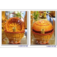[Kowloon Buddhist Tools] Mini Thank You Basket Ancestors For Incense Use Hot (Bamboo Diameter About 