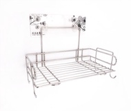 免鑽孔無痕貼片廚房架　調味料罐架　萬用架　廚房置物架廚房收納