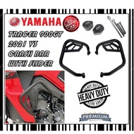 YAMAHA TRACER 900 GT 2021 MT09 2021 V3 CRASH BAR ENGINE GUARD HEAVY DUTY FRAME PROTECTOR TPURING BIK