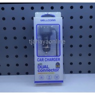 Wellcomme 3.1A Dual Connector 1 USB Port (1 Micro USB)