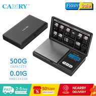CAMRY Portable Digital Scale & Electronic Pocket Scale 500g Capacity 0.01g High Precision