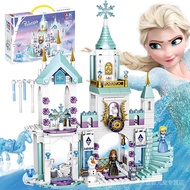 Yu Xi Sent in SecondsDisney Compatible Lego friends Frozen Ice Castle Elsa Castle Anna Princess Olaf Compatible Lepin Friends Girls Friends House Girls Disney Princess Castle Carri