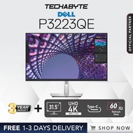 [FREE SAME DAY] Dell P3223QE | 31.5" UHD 4K | USB-C | IPS Monitor