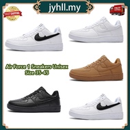 Air Force 1 Sneakers Unisex Kasut Perempuan Sport Shoes Men Kasut Sukan Wanita Casual White Shoes Kasut Kerja Lelaki Fashion Running Shoes Women Kasut Sukan Lelaki AJ Jordan