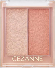 Phấn má hồng CEZANNE Face Glow 2 ô highlight + má hồng 5.9g - Nhật Bản