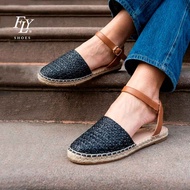 FLY SHOES Coriana Sepatu Sandal Wanita Flat 4811 in Black