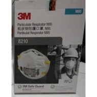 3M Particulate Respirator Anti Haze Face Mask N95 8210 (Original) - 5pcs/pack