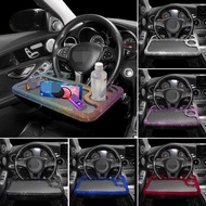 Steering Wheel Eat Work Cart Goods Cup Holders Seat Table Food Tray Car Bling Accessories Interior f