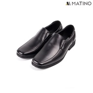 MATINO SHOES รองเท้าคัทชูหนังวีแกน รุ่น MC/B 5527 - BLACK