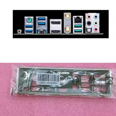 Original IO I/O Shield Back Plate Blende Bezel Bracket For ASUS TUF GAMING X570-PRO (WI-FI) Motherbo