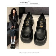 loafer women bata official store Kasut retro satu kaki kasual platform span