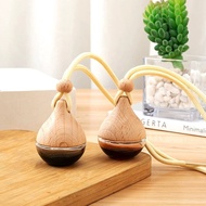 Car Fragrance Pendant 6/10ml Empty Water Drop Perfume Bottle Car Ornament