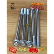 Flange Bolt Bolt M10x140 Key 14 M10 Screw M10 Bolt