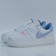 NIKE AIR FORCE 1 LOW DOUBLE SWOSH WHITE BLUE