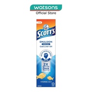 SCOTTS Emulsion Cod Liver Oil for Immunity Support Original Flavour 400ml (Expiry: Mar`2027)