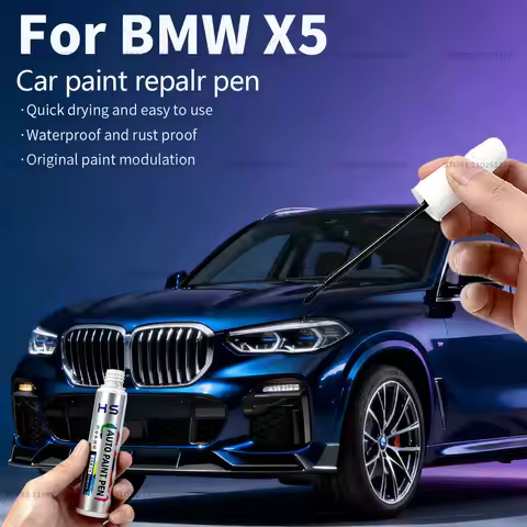 Car Paint Repair Pen Touch Up Scratch Remover DIY Auto Accessories For BMW X5 Black 475 416 White 49