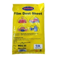 WORKER 4M X 5M / 4M X 10M FILM DUST SHEET CLEANING PROTECTION FILM