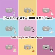 READY STOCK! For Sony WF-1000 XM5 Case Transparent Creative Cartoons for Sony WF-1000 XM5 Casing Sof