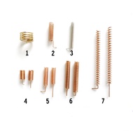 Taidacent 10PCS 433 MHz RF Receiver Transmitter Module Antennas 433MHz Lora Module Antenna Copper Wi