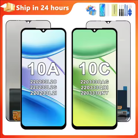 LCD For Xiaomi Redmi 10A 10C 220333QAG 220333QNY 220233L2I 220233L2G 220333QBI LCD ,With Frame Displ