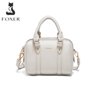 Foxer Crossbody หนังกระเป๋าสะพายหนัง PU กระเป๋าสะพายสำหรับผู้หญิงมือจับด้านบนกระเป๋าถือพร้อมสายพาดไห