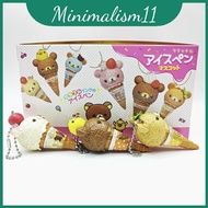 Cream Ice Rilakkuma Blind Box Charm Pvc Mini Figures 6piece Set For Backpack Decor Collectible Gift 