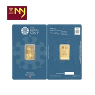 THE ROYAL MINT 5GRAM GOLD BAR 999.9 (BRITANNIA)