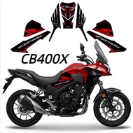 Suitable for HONDA CB400X Motorcycle Fuel Tank Sticker Side Shell Decoration Protective Sticker