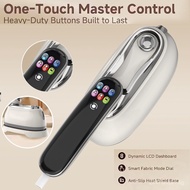 New Handheld Garment Steamer with LCD Display, Smart Six-Level Adjustment, Portable Ironing Machine,