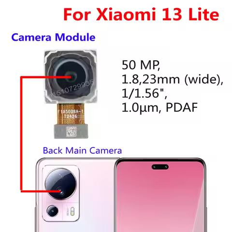 Best Working Rear Front Camera For Xiaomi 13 Lite 13Lite Main Backside Big Back All Selfie Small Cam