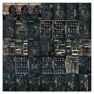 180 Miếng Dán Delta Force: Crack down Gold Guide Trang Trí Điện Thoại Di Động DIY Vỏ Bảo Vệ Thiết Kế