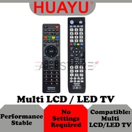 (Compatible: Universal / Multi ) Huayu TV / Television Remote Control AKIRA / ELENBREG / SHARP / SAN